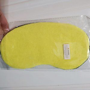 Yellow Sleeping Eye Mask NIP